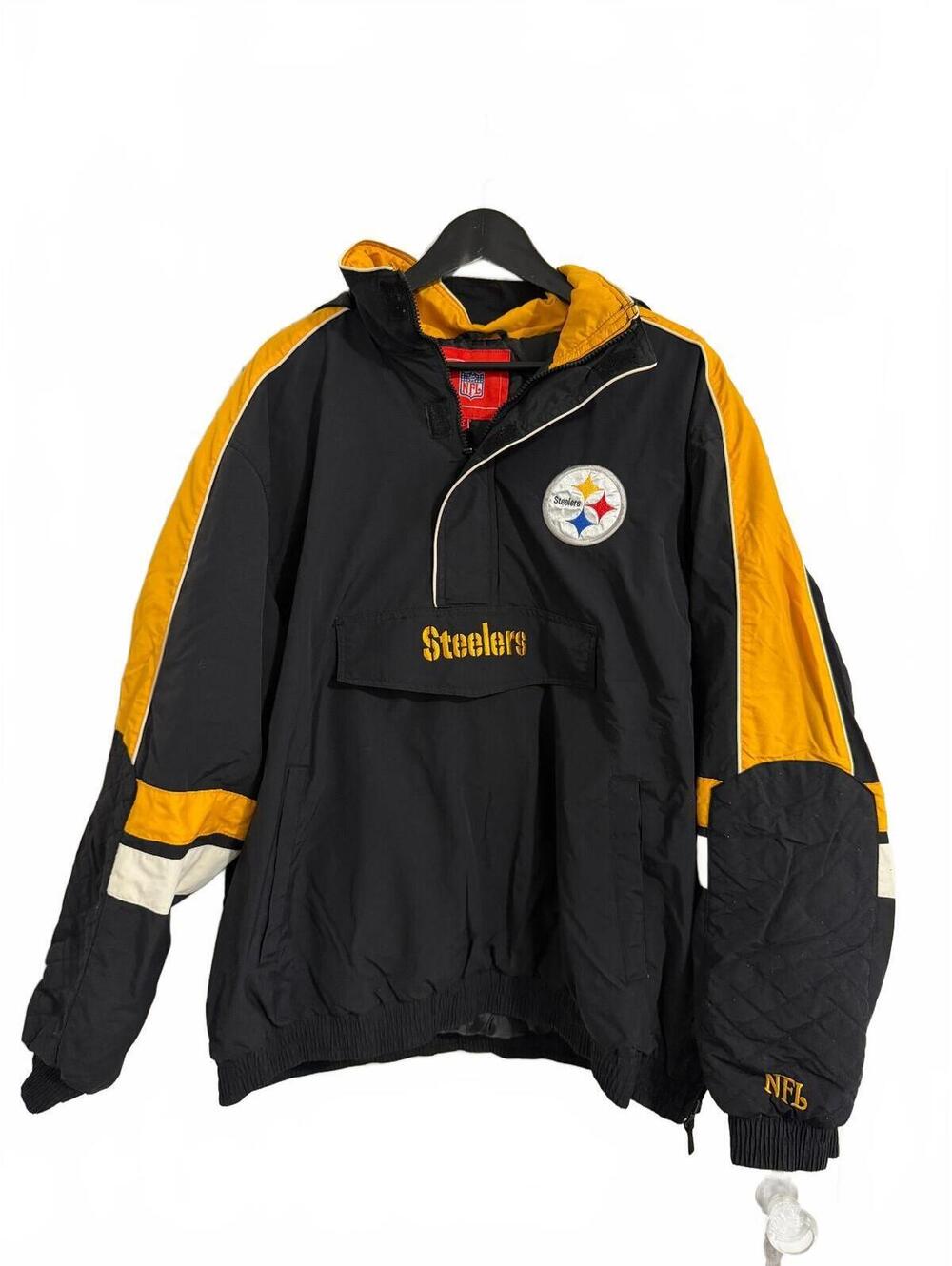 Pittsburgh Steelers NFL Football Puffer Jacket Size XL